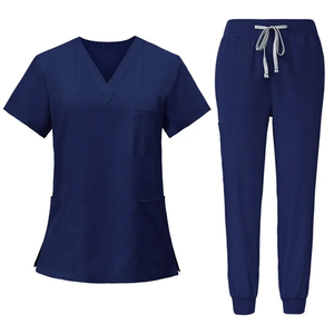 Uniforme de Enfermería Personalizado de Alta Calidad para Mujer, Uniforme Médico de Punto, Ropa de Hospital para Médicos, Último Diseño - Product Image 5