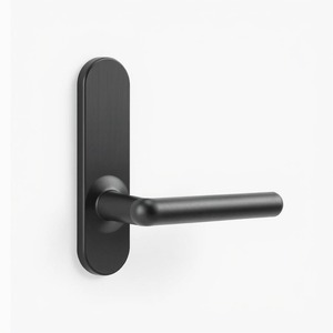 Grande poignée de porte en fer avec une forme élégante et une finition durable parfaite pour les grandes portes principales et le style intérieur haut de gamme - Product Image 1