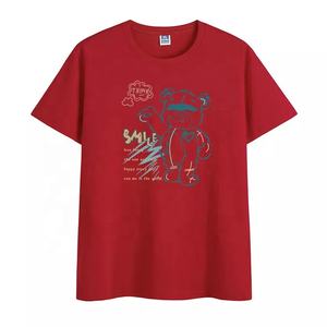 เสื้อยืดผ้าคอตตอน100% สำหรับผู้ชายออกแบบได้ตามต้องการด้วยการปักโลโก้ DTG ทรงโอเวอร์ไซส์พิมพ์ลายสำหรับทุกเพศ - Product Image 5