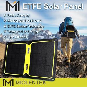 14W prezzo di fabbrica esterno <span class=keywords><strong>elettrico</strong></span> 2XUSB Power modulo caricabatterie solare 14w pieghevole pannello solare pieghevole portatile pannello solare ETFE - Product Image 5