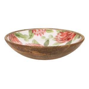 Bol en bois de conception moderne durable et élégant pour servir des salades et des soupes pour n'importe quel décor de cuisine - Product Image 4