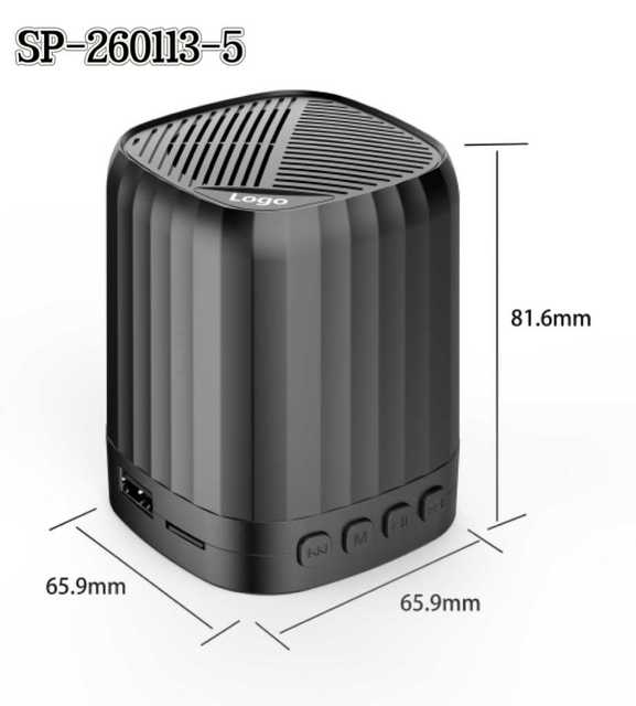 Portable Bluetooth Speaker Mini Wireless Stereo Speaker with TF Card USB FM Radio for Outdoor Home Use