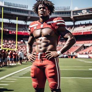 Pantalons de football américain confortables, style streetwear personnalisé, pantalon de football américain pour jeunes, pantalon de compression de football américain pour hommes - Product Image 1