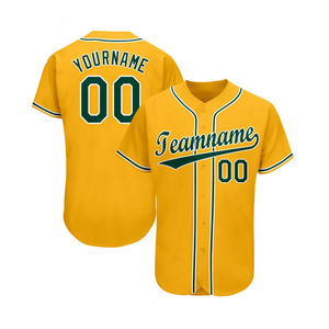 Maillot de baseball confortable sur mesure Nouveau style de vêtements de sport Votre propre conception Impression par sublimation complète Techniques perlées Respirant - Product Image 1