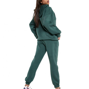 Chándales de correr personalizados para mujer ajustados al por mayor OEM ropa de entrenamiento para correr holgada para deportes de invierno personalizados para mujer - Product Image 5