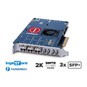 Bluefish444 Kronos Optikos3G ST IP Video Card <b>Wired</b> Connection - Product Image 2