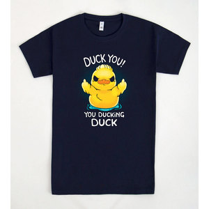 T-shirt Promozionali Duck You per Branding Personalizzato e Consapevolezza del Marchio - Product Image 1