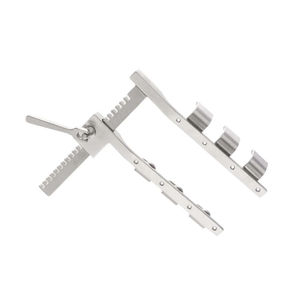 Retractor esternal neonatal Amato con 6 cuchillas Retractor esternal Amato quirúrgico grande para procedimientos torácicos infantiles - Product Image 4