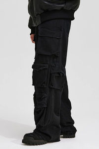 Pantalones Térmicos Strauss para Hombre, Cintura Alta, Cinta Reflectante, Pantalones de Trabajo con Tirantes, 100% Algodón para Técnicos - Product Image 6