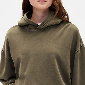 Sudadera con Capucha para Mujer, Diseño de Logotipo Personalizado, Corte Holgado para Mayor Comodidad, Precio de Fábrica para Compradores al por Mayor, Tela de Alta Calidad a Precio Económico - Product Image 2