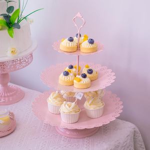 Plataforma de Exhibición de Pasteles de Metal de Alta Demanda para Grandes Eventos, Utilizada en Decoración de Bodas, Mesas de Eventos y Ambientes de Hostelería - Product Image 4
