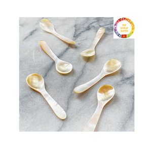 Cuillère à caviar en nacre fabriquée au Vietnam durable et durable pour une utilisation prolongée - Product Image 6