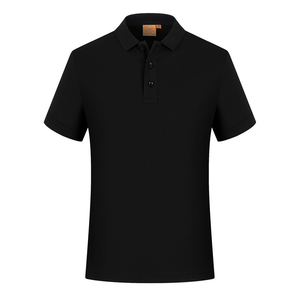 เสื้อโปโลผู้ชายผ้าคอตตอนออร์แกนิค 100% แบบเรียบ สีพื้น สำหรับใส่ลำลอง เล่นกีฬา แขนสั้น แบบถัก ซับลิเมชั่น ขายส่ง - Product Image 1