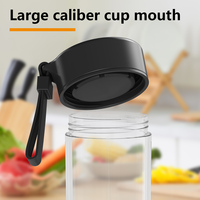Portable Mini En Acier Inoxydable Smoothie Blender Tasse 400ml USB Rechargeable Électrique Presse-agrumes Bouteille Protéine Shake Mélangeur 6 Sans BPA