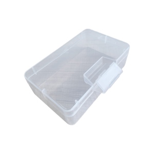 Nhà sản xuất bán buôn hình chữ nhật hộp lưu trữ trong suốt PP nhựa trường hợp thẻ kinh doanh ABS và PC tiêm đúc - Product Image 6