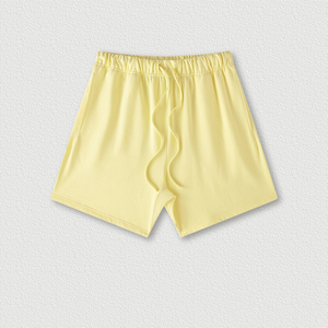 2025 short Men Cotton Fleece Shorts 100% Cotton Fleece <b>Sweatshorts</b>/shorts Custom Design Plain shorts For Men - Product Image 1