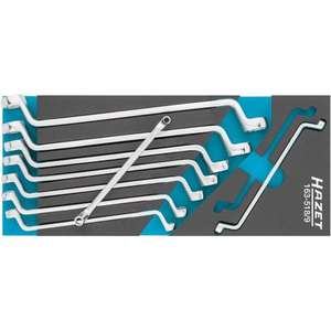 Juego de llaves de doble boca Hazet, colección de 9 piezas - Product Image 1