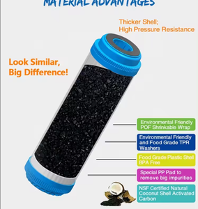 خرطوشة فلتر مياه UDF GAC بالكربون المنشط الحبيبي لفلاتر المياه بالكامل في المنزل خرطوشة فلتر مياه بالكربون للاستبدال - Product Image 2