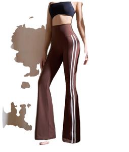 Pantalon de survêtement évasé pour femme, personnalisable avec étiquette, haute qualité, nouvelle collection, couleur personnalisée, en coton - Product Image 2