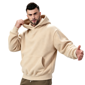 Sudadera con Capucha Oversize de Felpa Estilo Y2K Stonewashed, Nexus Fabrica, Talla XXS, 500g, Transpirable/Sostenible, con Bolsillo y Logotipo Personalizado, 100% Algodón - Product Image 4