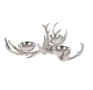 Cuenco decorativo de aluminio más vendido de tendencia superior para decoración hogar cocina Diseño moderno cuenco de Metal elegante. - Product Image 4