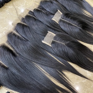 Extensiones de Cabello Virgen Remy HD de Doble Trama, 5x5 para Encaje, 30 Pulgadas, Liso, Máquina de Doble Trama, Todos los Colores, Vietnamitas - Product Image 4