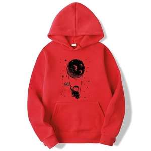 Vente en gros personnalisée de sweatshirts à capuche et sweatshirts à capuche à manches longues Fabricant de sweat à capuche à impression personnalisée - Product Image 6
