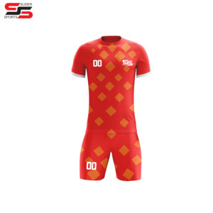 Alta calidad personalizado Retro clásico hombres equipo uniforme poliéster impresión fútbol Jersey entrenamiento deportivo fútbol chándal conjuntos - Product Image 3