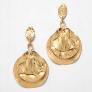 Small Brass Teardrop Earrings <b>Minimalist</b> Elegant Everyday Wear <b>Jewelry</b> High-quality Brass Hoop Earrings Bulk Order - Product Image 4