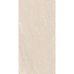 Baldosa de Porcelana Esmaltada con Efecto Mármol Beige de Alta Calidad, Antideslizante, Formato Grande, Instalación sin Juntas, Material para Superficies de Piso - Product Image 1