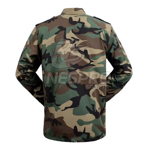 Uniforme táctico de tela de punto de poliéster/algodón personalizado, ligero, ecológico, de secado rápido, transpirable, antidecoloración, de alta calidad - Product Image 4