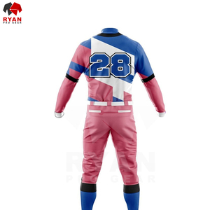 Uniforme de baseball personnalisé de la dernière conception de bon matériel tissu respirant et uniforme de baseball en tissu de haute qualité - Product Image 4