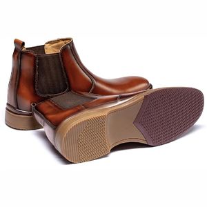 Zapatos de cuero con su propio logotipo zapatos de cuero al por mayor con alta calidad - Product Image 2