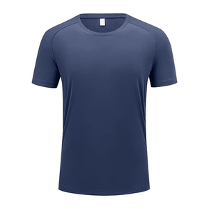 T-shirt in tessuto traspirante ad asciugatura rapida di alta qualità, anti-piega, anti-restringimento, ricamata, stampata, lavata, casual, per acquisti all'ingrosso - Product Image 5