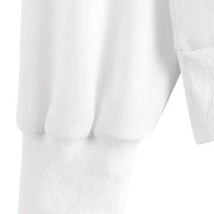 2024 nouveauté hommes dernier Style vêtements d'hiver sweat-shirt Logo personnalisé blanc pull coton hommes sweat au prix de gros - Product Image 5