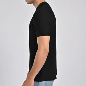 เสื้อยืดคอกลมผ้าฝ้าย100% สำหรับผู้ชายคุณภาพสูงทรงพอดีตัวปกติสั่งพิมพ์ลายคุณภาพสูงบริการ OEM ผลิตโดย't' - Product Image 2