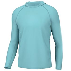 Sudadera Deportiva para Hombre, Transpirable, Absorbente de Humedad, Antibacteriana, Impermeable, UPF 50+, Secado Rápido, con Orificios para el Pulgar, de Bambú y Spandex - Product Image 5