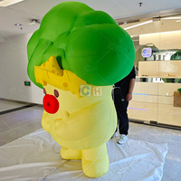 Modèle de plante géante gonflable sur mesure, modèle de légume gonflable, chou-fleur gonflable pour événement promotionnel, publicité