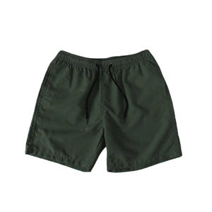 Short de fitness d'été taille haute pour hommes Short de course à motif solide à séchage rapide Short de gym d'entraînement de fitness de style de rue - Product Image 2