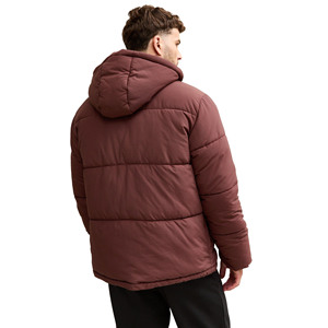 Chaqueta acolchada de invierno transpirable ecológica a prueba de viento impermeable de alta calidad con logotipo personalizado OEM para hombre con relleno de poliéster - Product Image 5