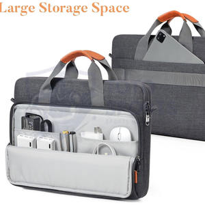 Sacs pour ordinateur portable de haute qualité, tendance, confortables, faciles à transporter, légers, professionnels, nouveau design, logo personnalisé, imperméables - Product Image 2