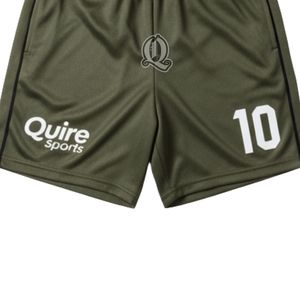 กางเกงขาสั้นเล่นฟุตบอลสีเขียวแบบพรีเมี่ยมกางเกงขาสั้นผ้าโพลีเอสเตอร์แห้งเร็วสำหรับผู้ชายชุดทีมออกแบบได้ตามต้องการ - Product Image 6