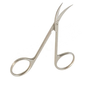 Juego de Instrumentos Quirúrgicos Manuales de Alta Calidad, Tijeras Iris Curvas Afiladas de Acero Inoxidable Médico Resistente a la Corrosión - Product Image 2