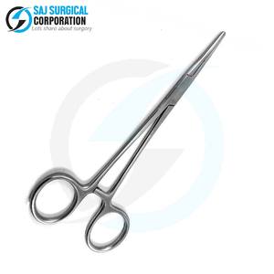 ที่ใส่เข็มสแตนเลสแบบแมนนวลสำหรับการจับเข็มแม่นยำในขั้นตอนทางการแพทย์ที่มาตรฐานความปลอดภัยของโมล - Product Image 5