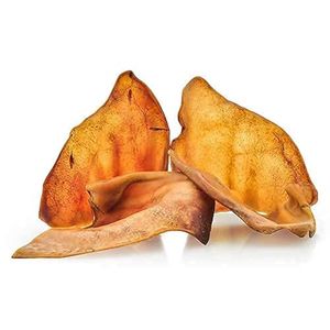 100% Orejas masticables suaves de búfalo orgánico natural para perros Animal rico en proteínas - Product Image 2