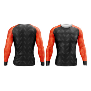 Concevez votre propre style hommes Rash Guard imprimé Logo protéger le corps Rash Guard confortable fait respirant Rash Guard - Product Image 2
