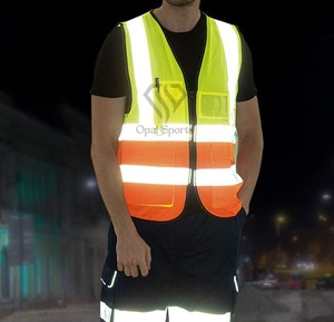 Hi Vis Winter Workwear with FR <b>Reflective</b> <b>Vest</b> and Multi-Pockets Waterproof Safety <b>Vest</b> and T-shirt Customizable Logo - Product Image 5