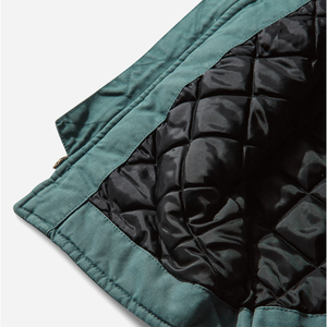 Servicio OEM, Chaleco Vaquero Personalizado para Hombre 2026, Cierre de Cremallera, Cuello Alto, Algodón, Talla Grande, Sin Mangas - Product Image 3