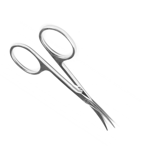 Ciseaux à cuticules pour ongles, lame incurvée en acier inoxydable tranchante pour manucure CISEAUX DE MEILLEURE VENTE - Product Image 1