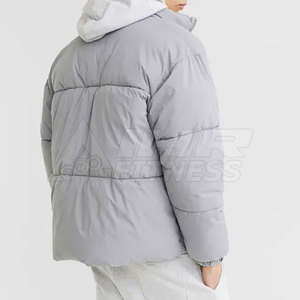 Vestes d'hiver pour hommes les plus vendues, style streetwear, col à capuche, tissu léger, taille adulte, service OEM, couleur personnalisée - Product Image 3